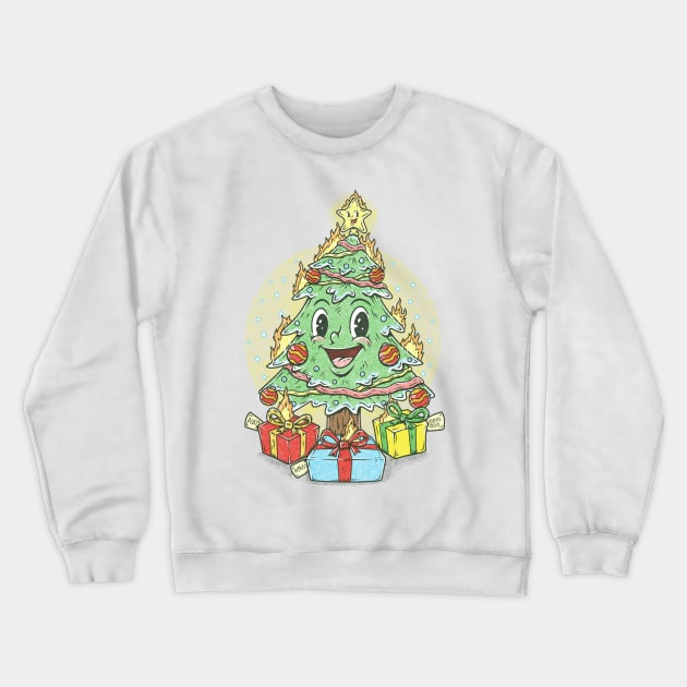 Crisis Tree Crewneck Sweatshirt by Firebrander